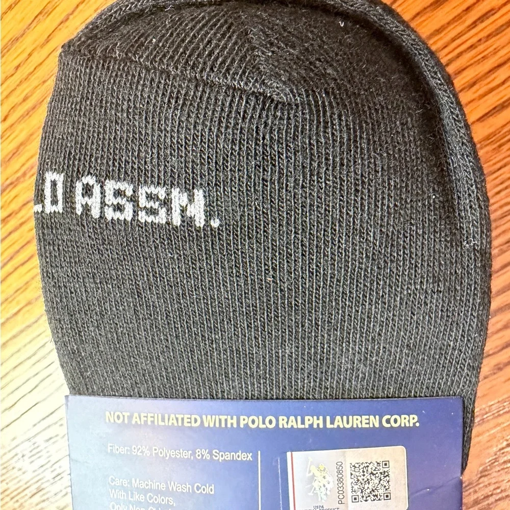 Men’s Black socks Size 6-12 U.S. Polo Assn. ‎ 10 Pair NWT